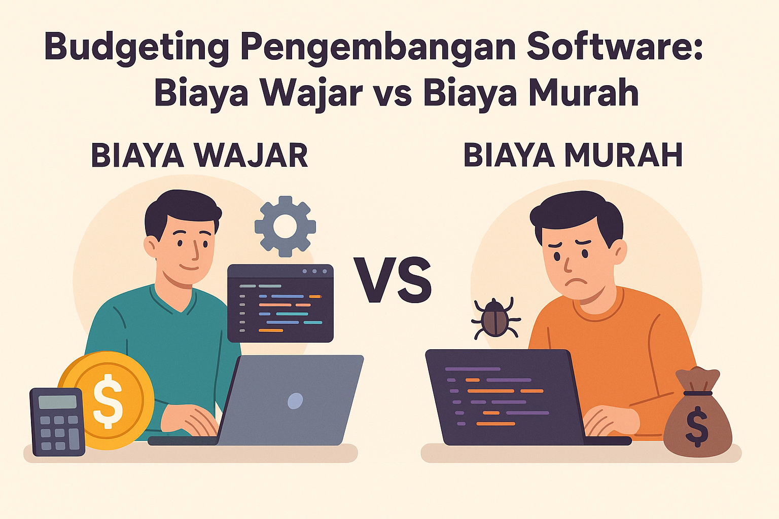 Budgeting Pengembangan Software: Biaya Wajar vs Biaya Murah