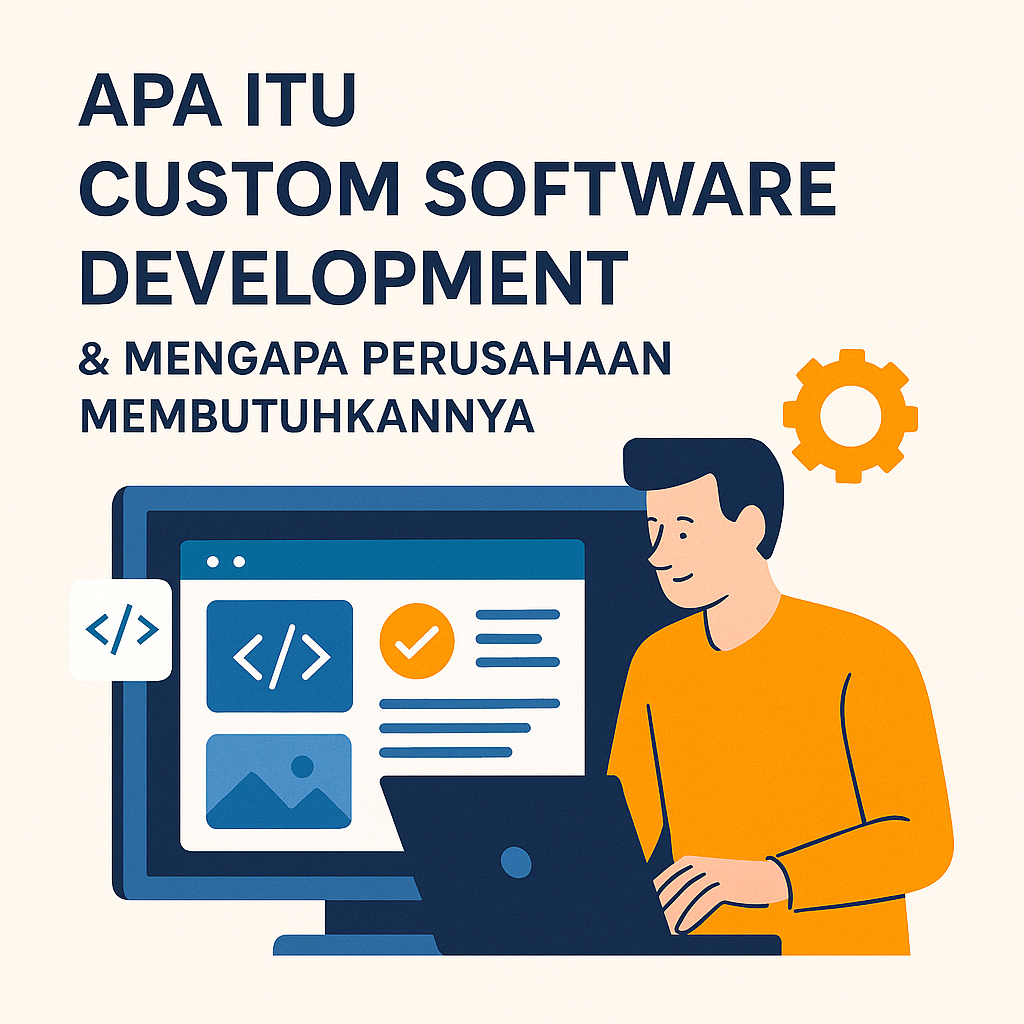 Apa Itu Custom Software Development & Mengapa Perusahaan Membutuhkannya